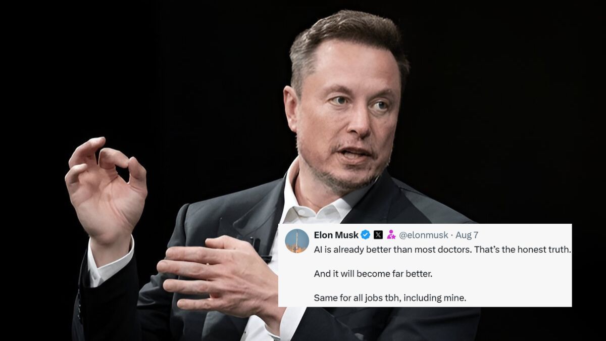 Elon Musk Says AI Is Already Better Than Most Doctors