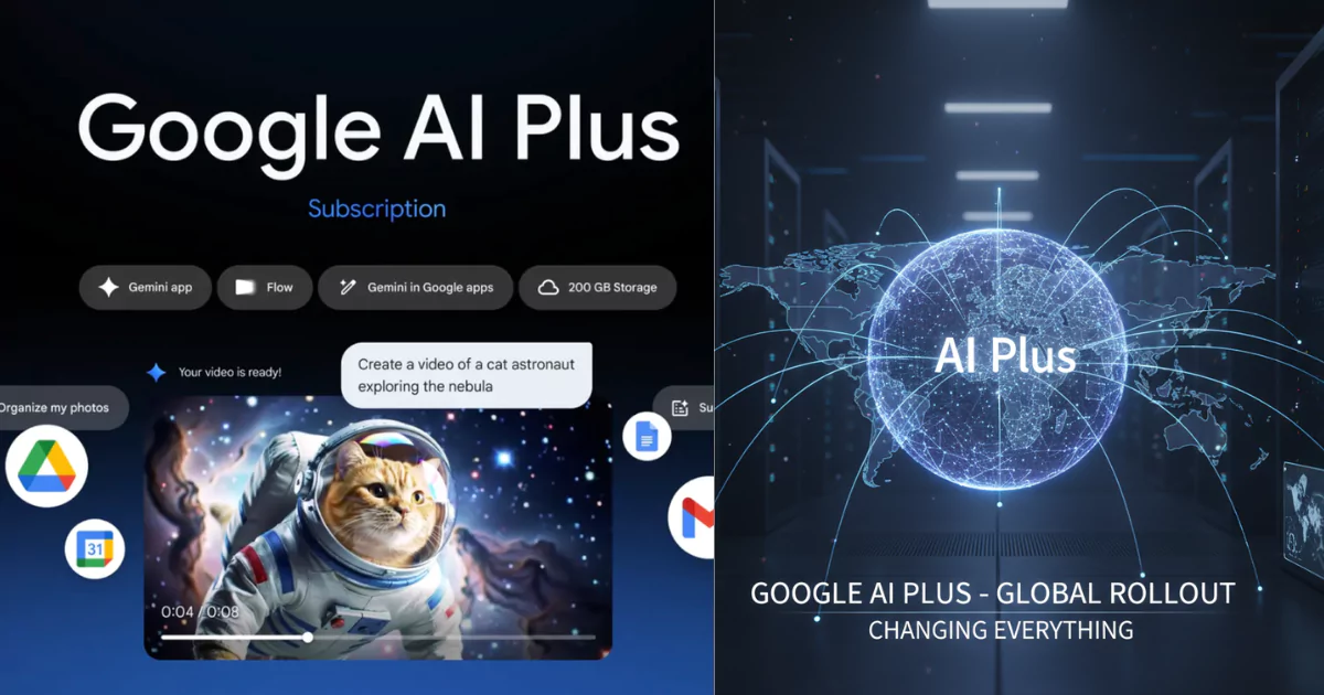 Google Quietly Rolled Out AI Plus to 40 Countries and It’s Changing Everything