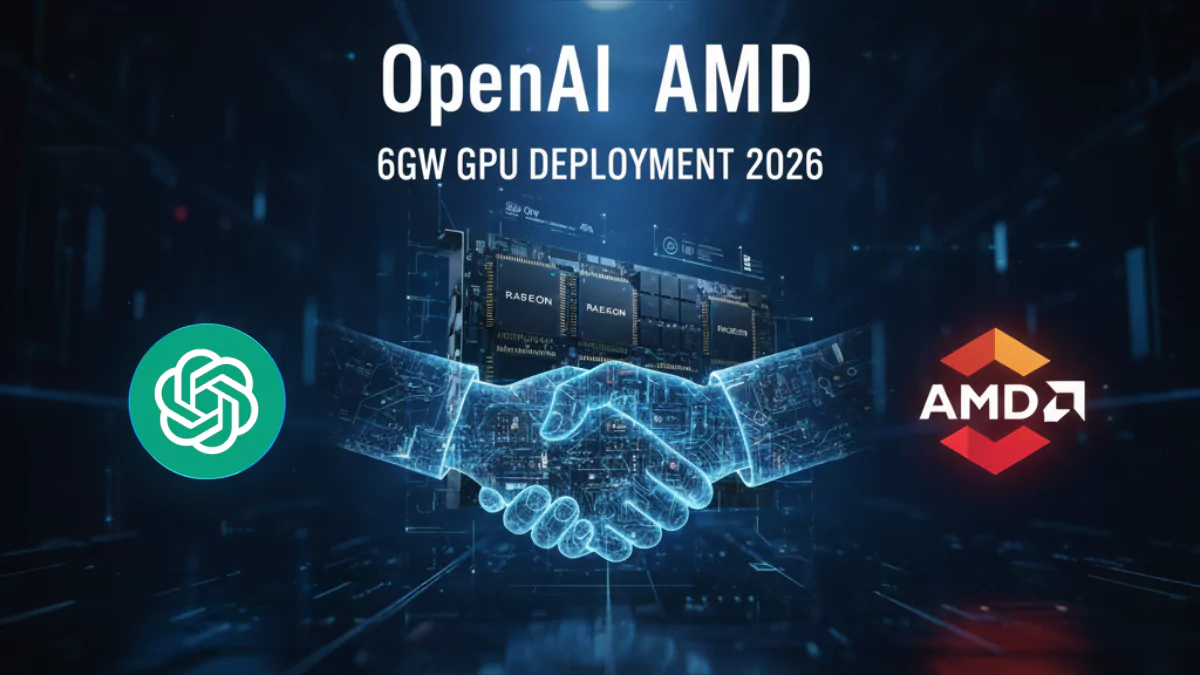 OpenAI Signs Deal with AMD Worth Tens of Billions 6GW GPU Deployment Shakes AI Industry