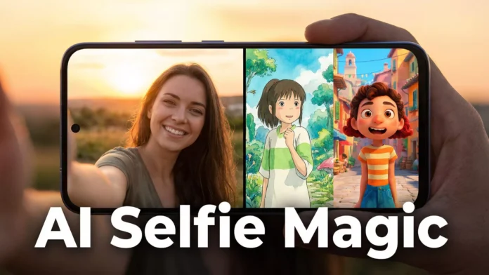 Magic Hour AI Selfie Generator Turns Selfies into Studio Ghibli or Pixar Art